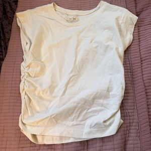 Madewell Cream Short Sleeve Tee